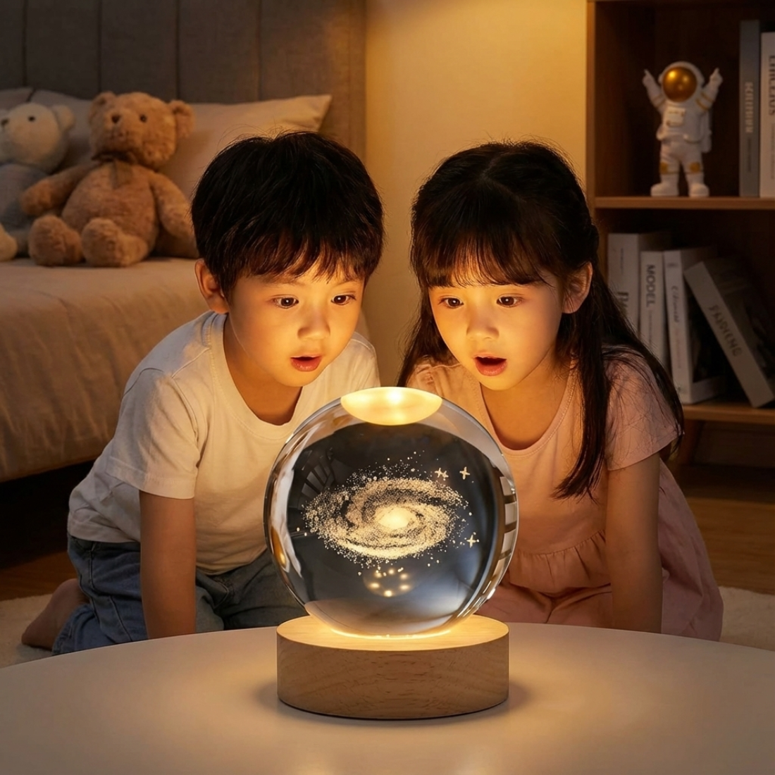 3D Crystal Lamp Ball (Assorted Design)