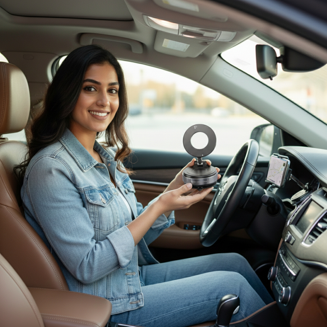 Vacuum Suction Magnetic Bracket