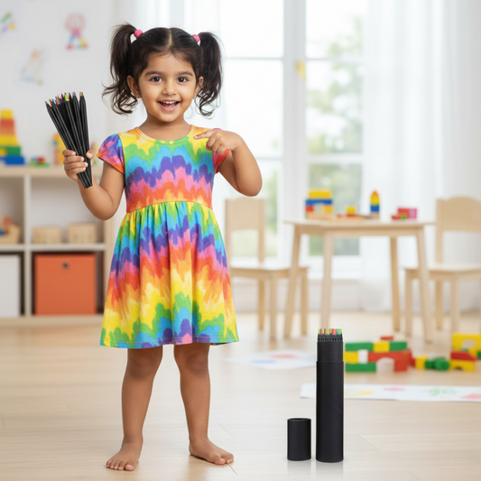 12 Pieces Rainbow Pencils