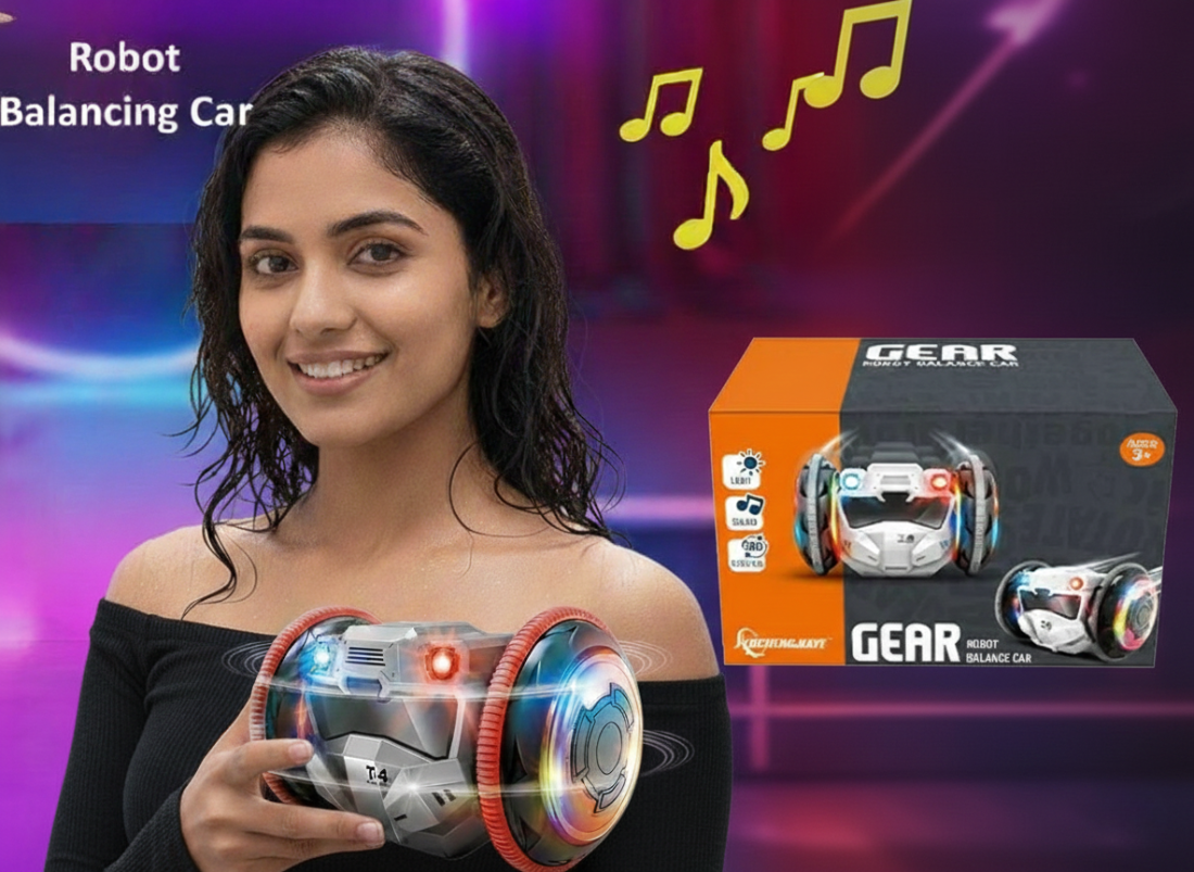 RoboMaxCar 360° Rotation Balance Toy Car for Kids