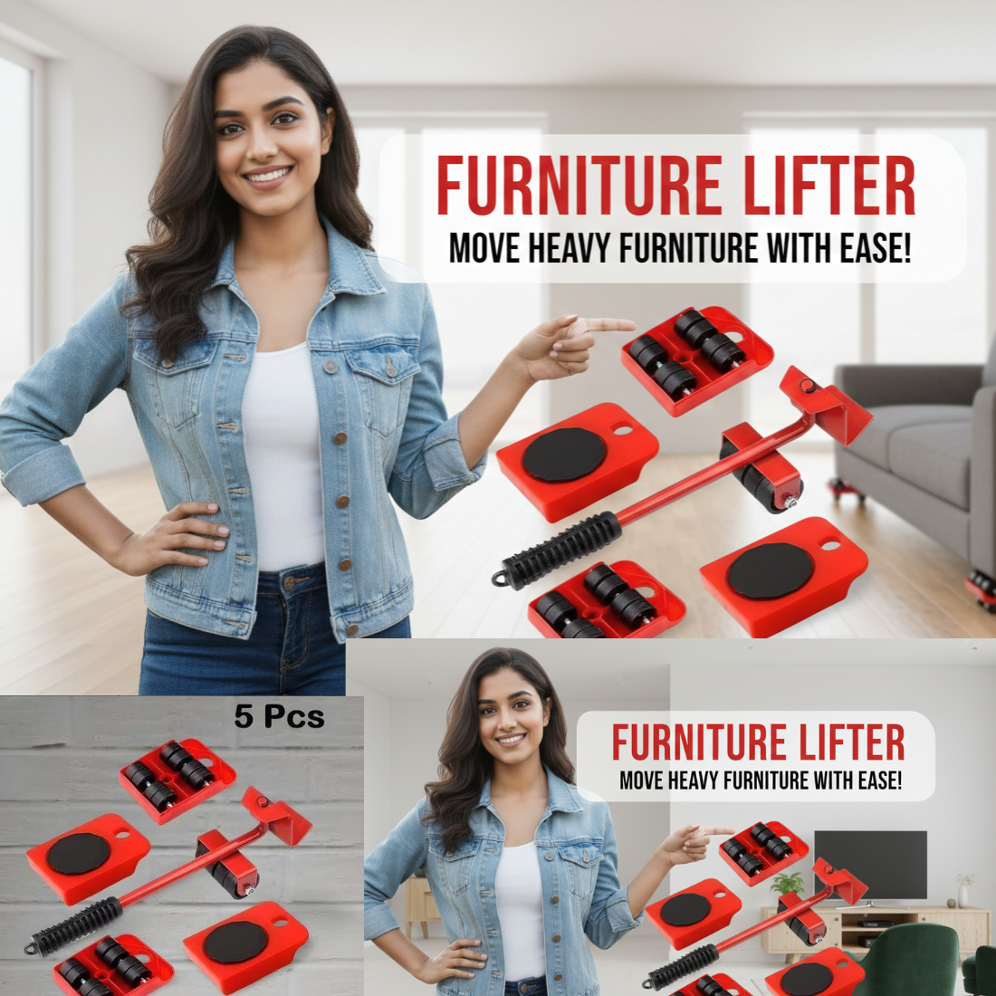 Furniture Lifter Mover Tool Set