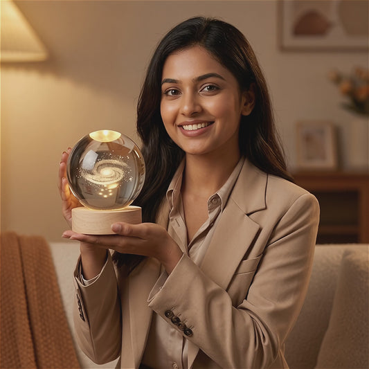 3D Crystal Lamp Ball (Assorted Design)